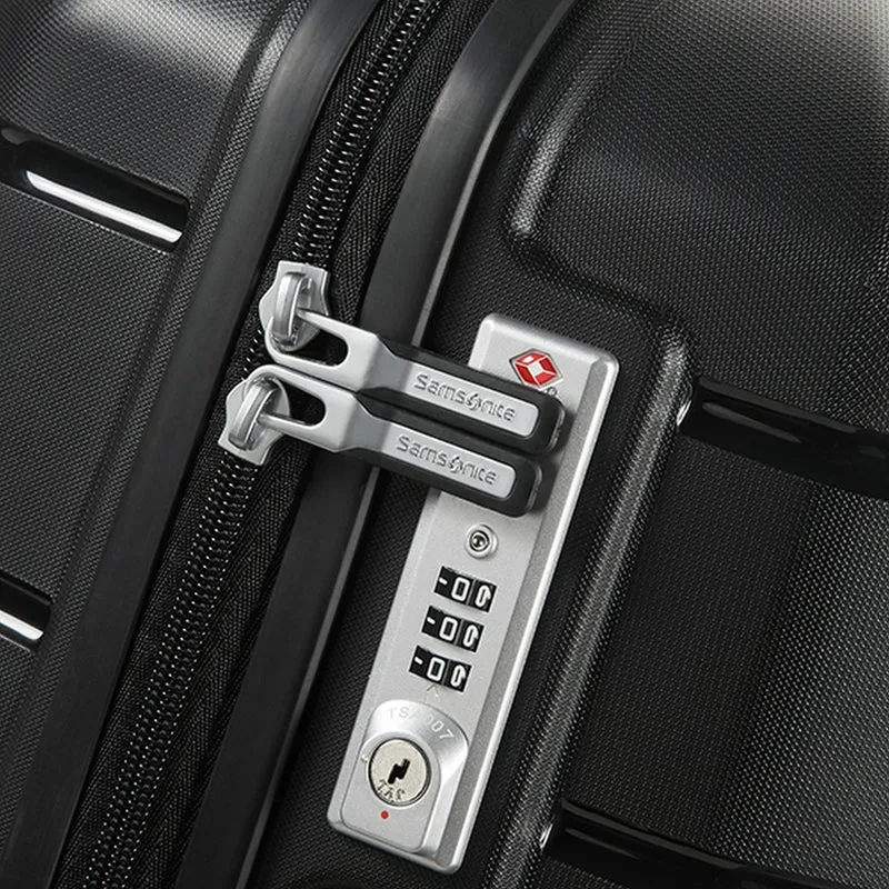 Samsonite Flux 4-Rollen-Trolley L 75 cm expandible (black)