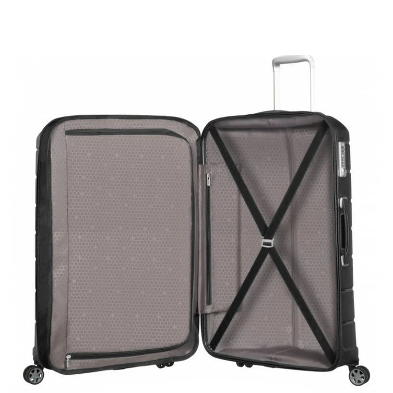 Samsonite Flux 4-Rollen-Trolley M 68 cm expandible (black)