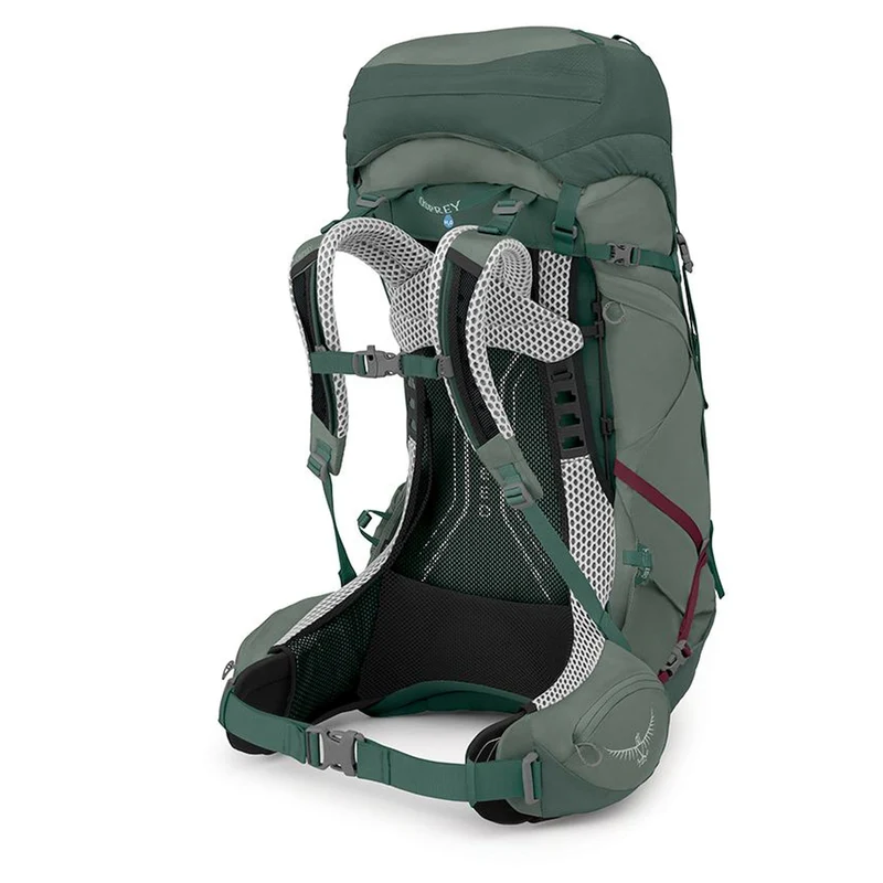Osprey Aura AG LT 50 WXS/S - Mochila de trekking 75 cm (koseret/darjeeling spring green)