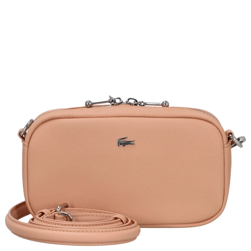 Lacoste Daily City - Bolso bandolera 20 cm (latte)