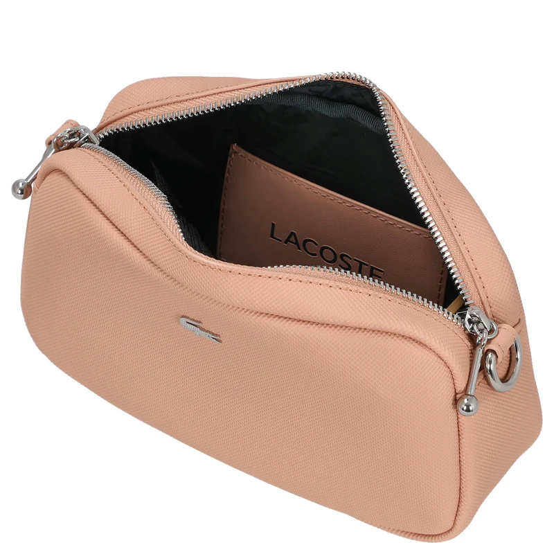 Lacoste Daily City - Bolso bandolera 20 cm (latte)