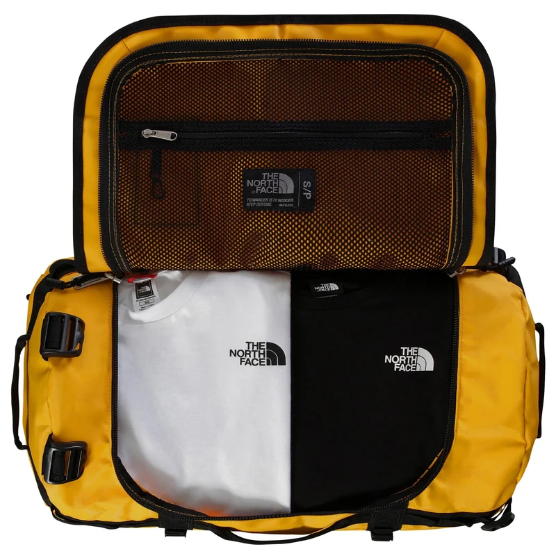 The North Face Base Camp Duffel S 50 - Bolsa de viaje 53 cm (summit gold-tnf black)