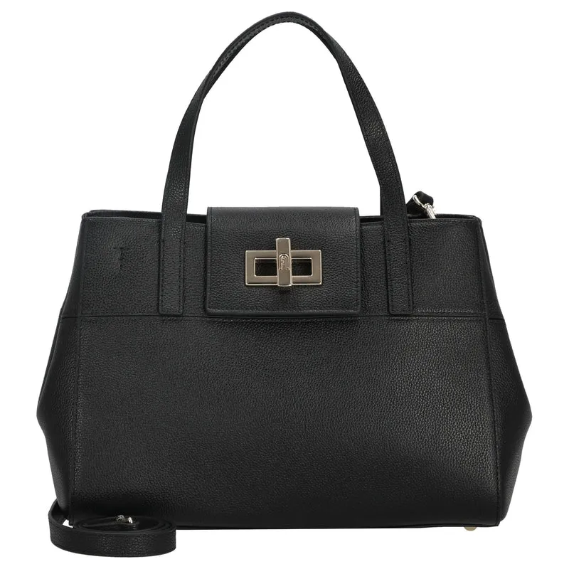 Furla Amelia Tote - Bolso de mano M (nero)