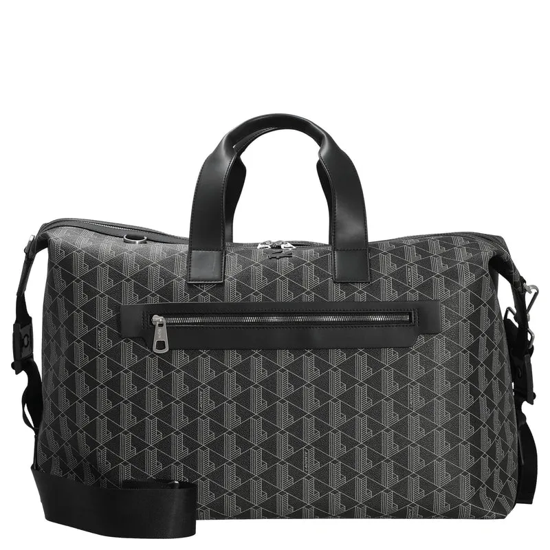 Lacoste The Blend - Bolsa de viaje 15" 50 cm (monogram noir gris)