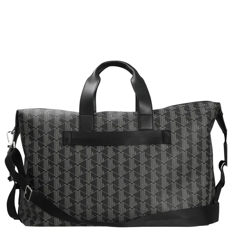 Lacoste The Blend - Bolsa de viaje 15" 50 cm (monogram noir gris)