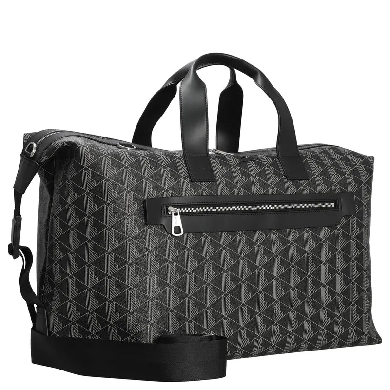 Lacoste The Blend - Bolsa de viaje 15" 50 cm (monogram noir gris)