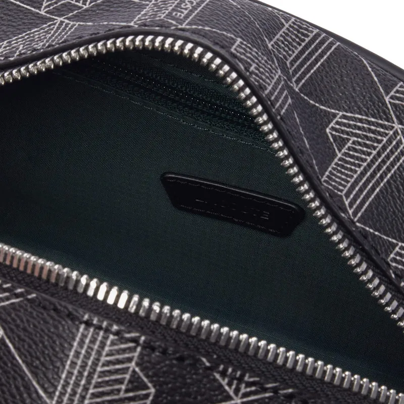 Lacoste The Blend - Neceser 22 cm (monogram noir gris)