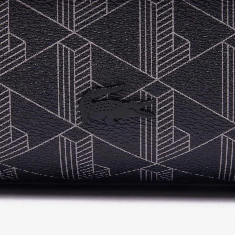 Lacoste The Blend - Neceser 22 cm (monogram noir gris)