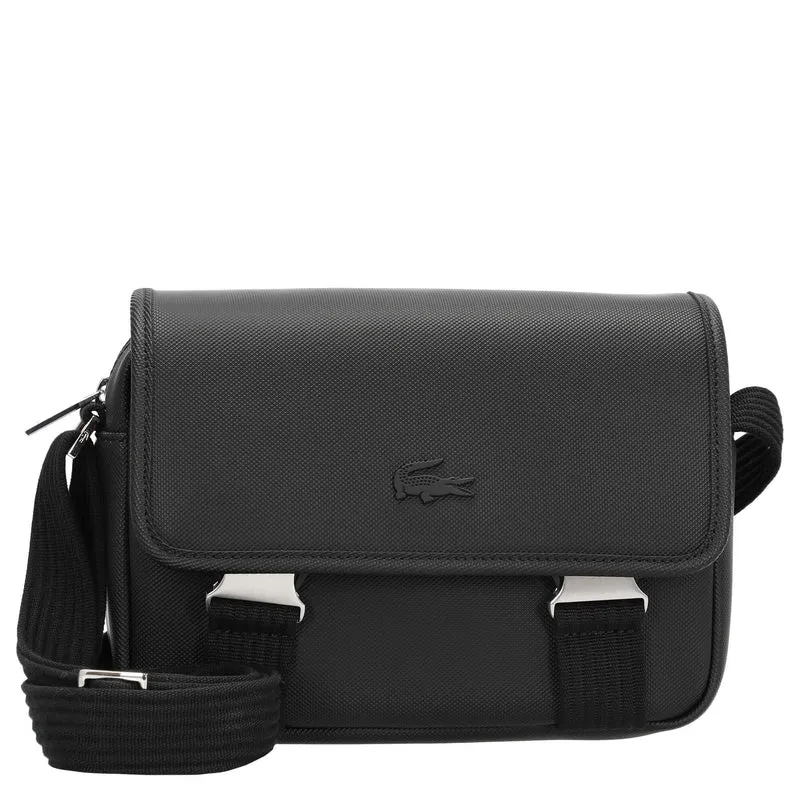 Lacoste Men's Classic - Bandolera 22.5 cm (noir)