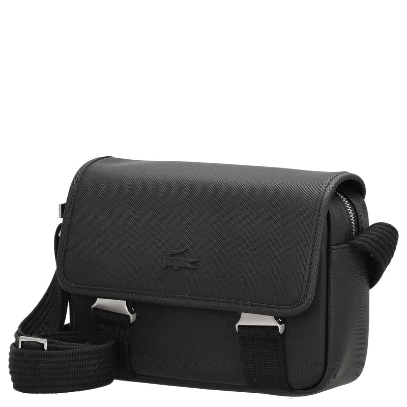 Lacoste Men's Classic - Bandolera 22.5 cm (noir)