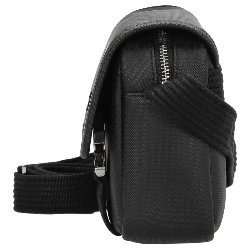 Lacoste Men's Classic - Bandolera 22.5 cm (noir)