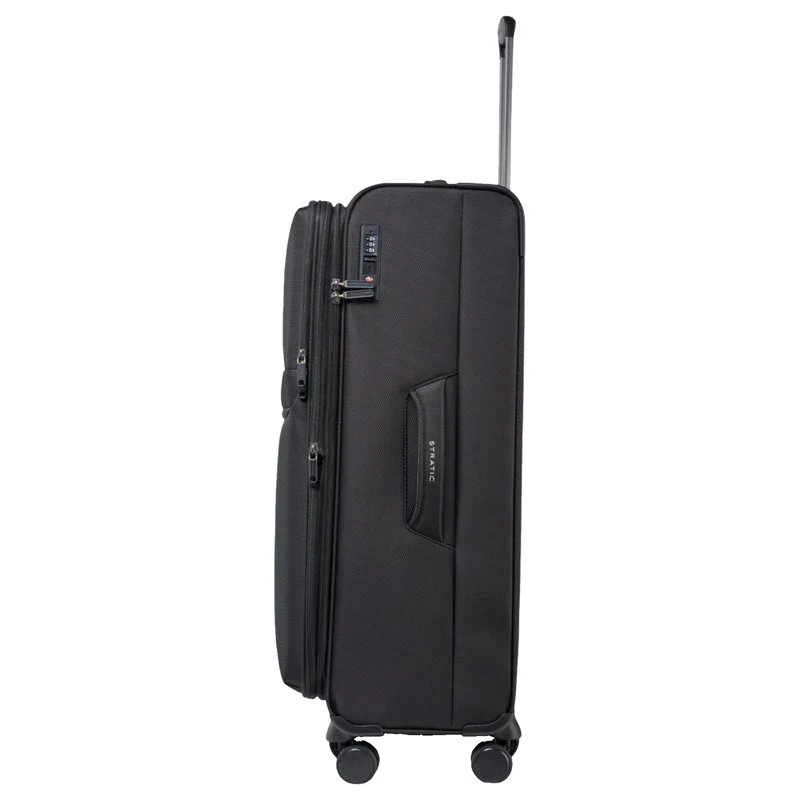 Stratic Lite - Trolley de 4 ruedas 78 cm expandible (black)