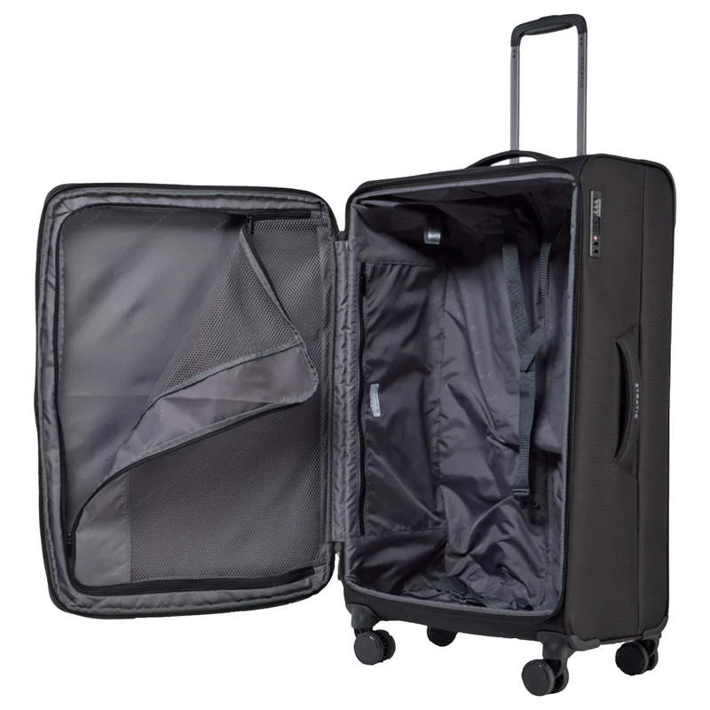 Stratic Lite - Trolley de 4 ruedas 78 cm expandible (black)