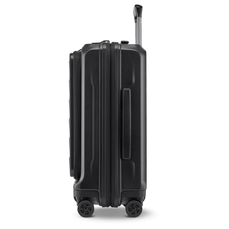 Stratic Phoenix ML - Trolley de cabina con 4 ruedas y bolsillo frontal 55 cm expandible (black)