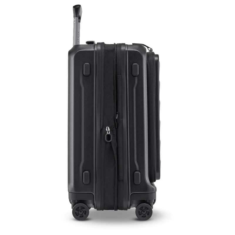 Stratic Phoenix ML - Trolley de cabina con 4 ruedas y bolsillo frontal 55 cm expandible (black)
