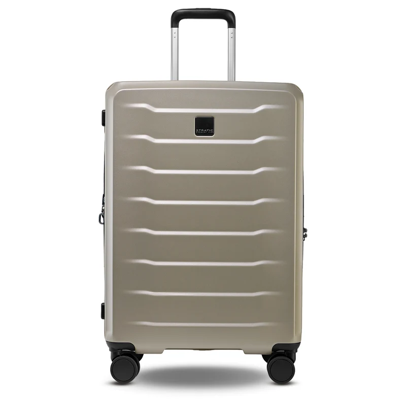 Stratic Phoenix SL - Trolley de 4 ruedas 66 cm expandible (champagne)
