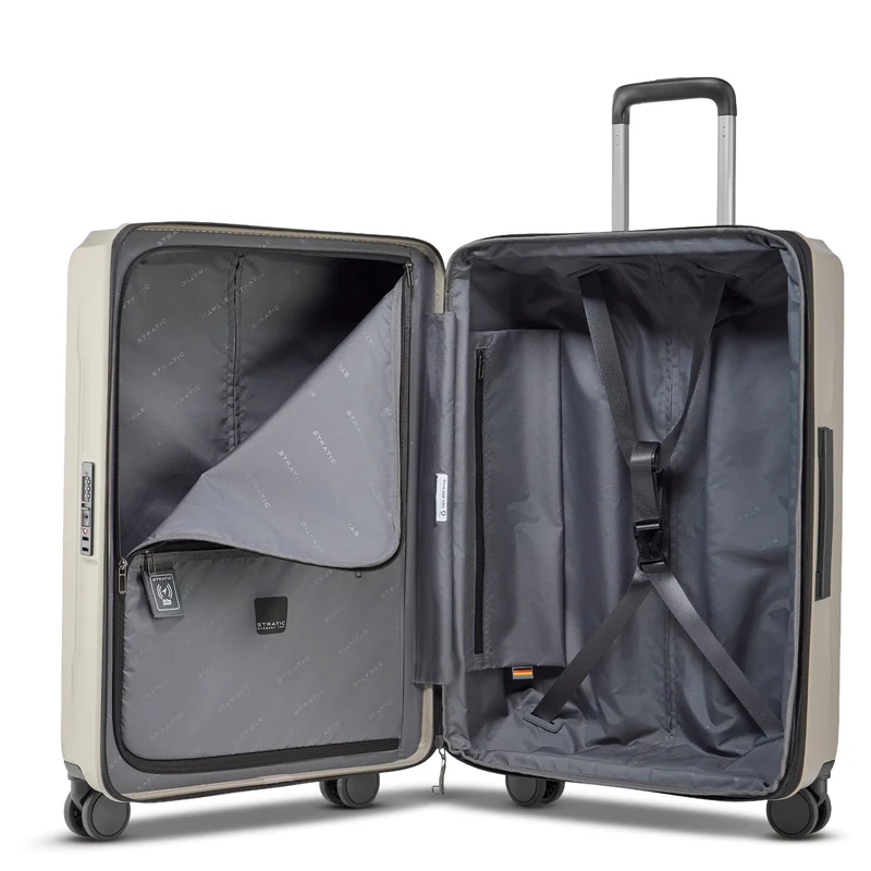 Stratic Phoenix SL - Trolley de 4 ruedas 66 cm expandible (champagne)