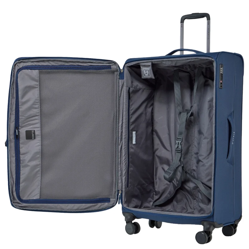 Stratic Lite - Trolley de 4 ruedas 78 cm expandible (dark blue)