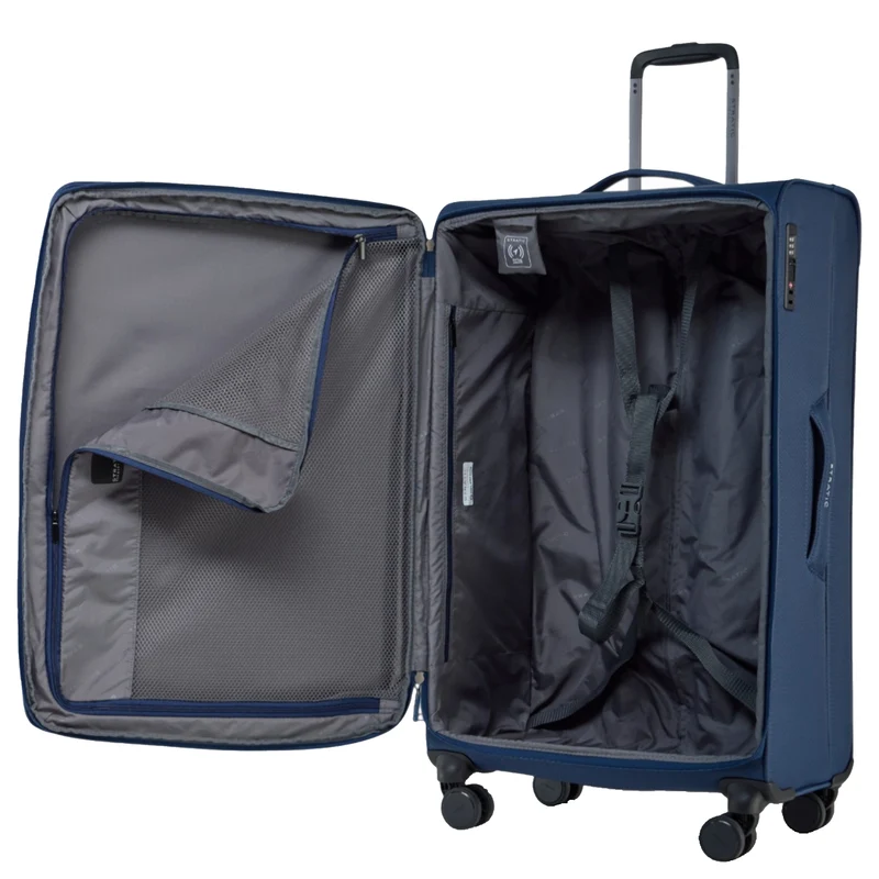 Stratic Lite - Trolley de 4 ruedas 78 cm expandible (dark blue)