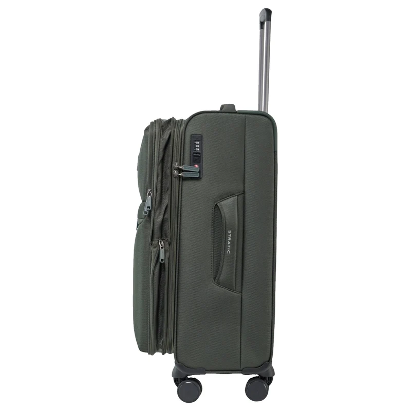 Stratic Lite - Trolley de 4 ruedas 65 cm expandible (dark green)