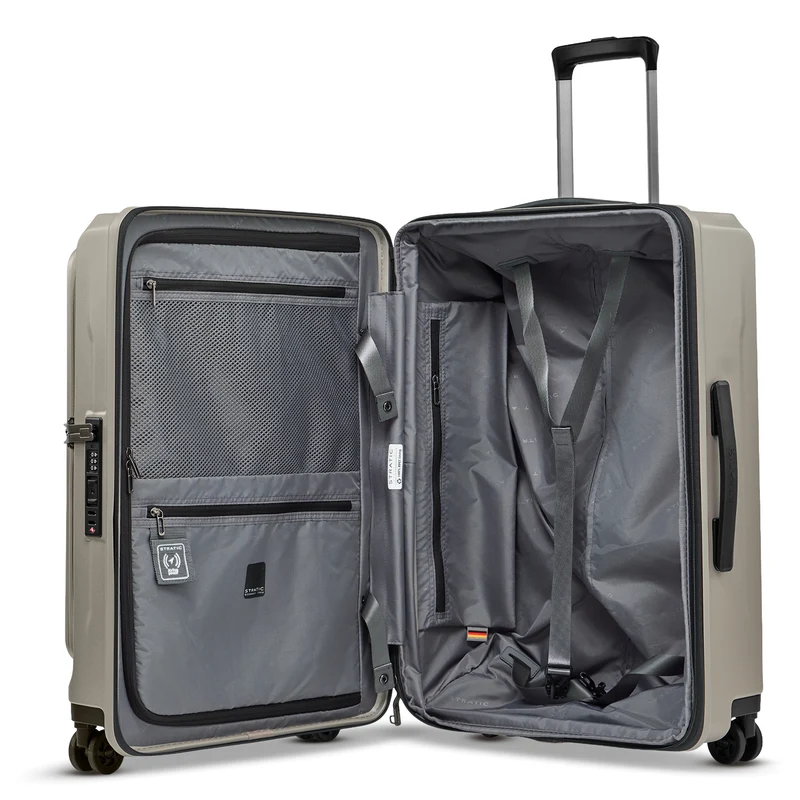 Stratic Phoenix ML - Trolley de 4 ruedas con bolsillo delantero 65 cm erw. (champagne)