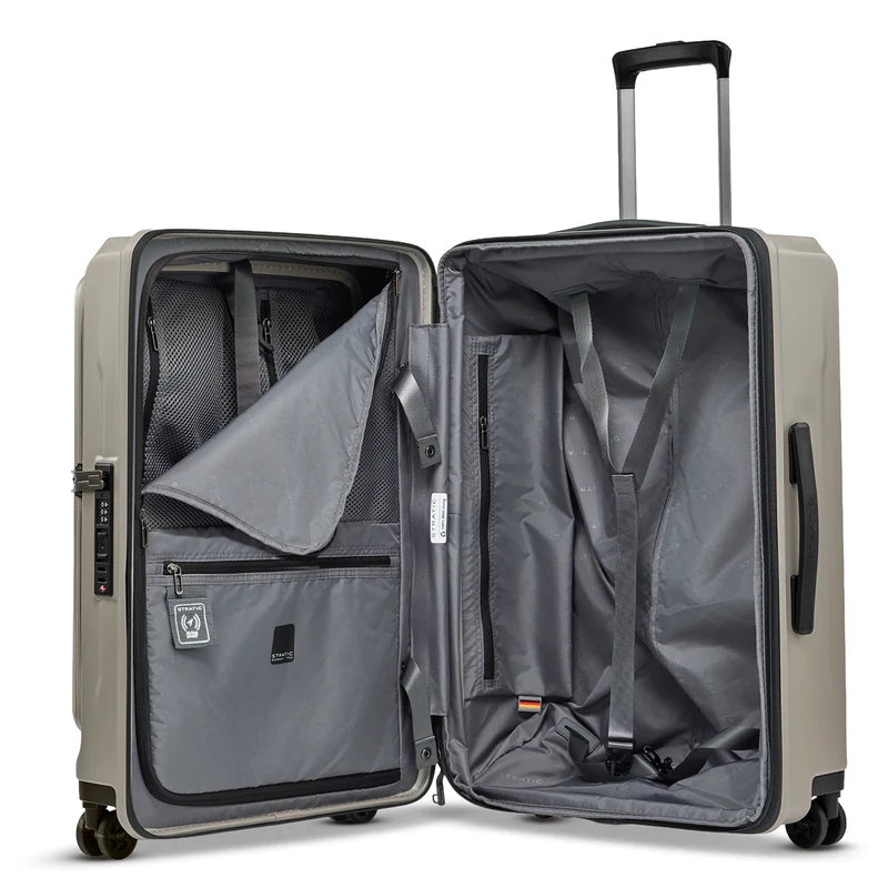 Stratic Phoenix ML - Trolley de 4 ruedas con bolsillo delantero 65 cm erw. (champagne)