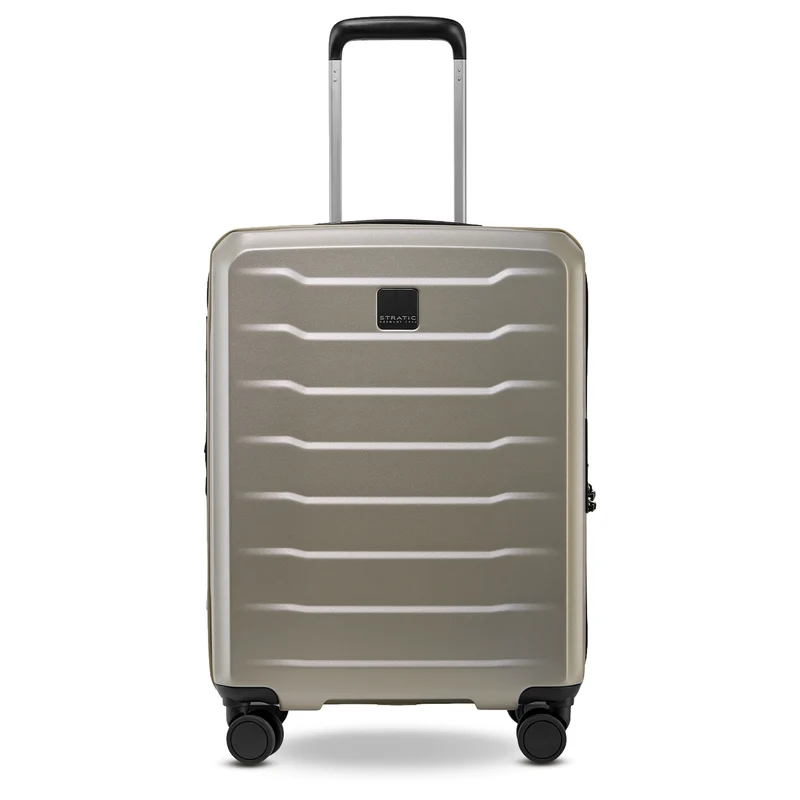 Stratic Phoenix SL - Trolley de cabina con 4 ruedas 55 cm expandible (champagne)