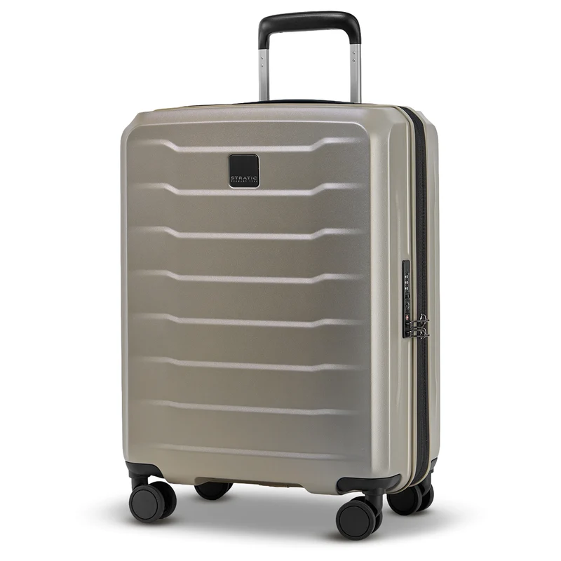 Stratic Phoenix SL - Trolley de cabina con 4 ruedas 55 cm expandible (champagne)