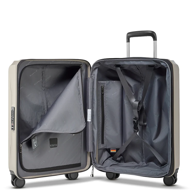 Stratic Phoenix SL - Trolley de cabina con 4 ruedas 55 cm expandible (champagne)