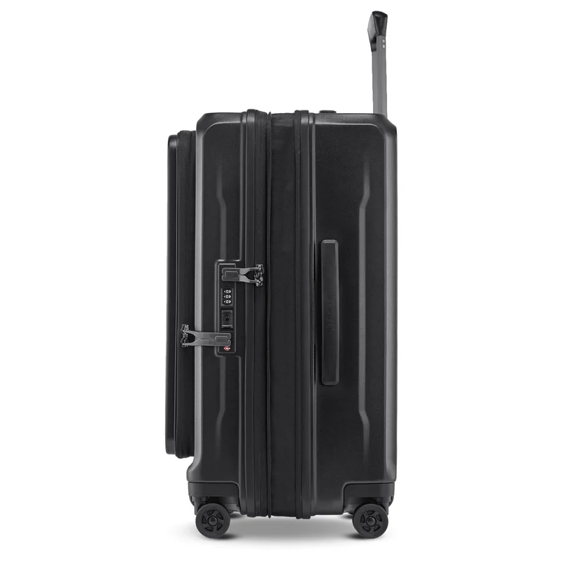 Stratic Phoenix ML - Trolley de 4 ruedas con bolsillo delantero 65 cm expandible (black)