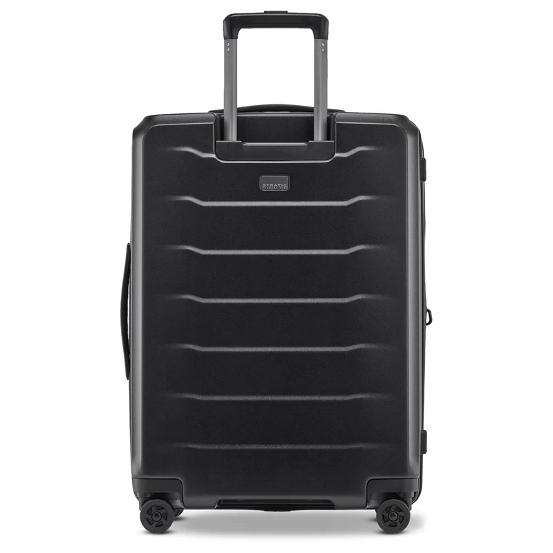Stratic Phoenix ML - Trolley de 4 ruedas con bolsillo delantero 65 cm expandible (black)