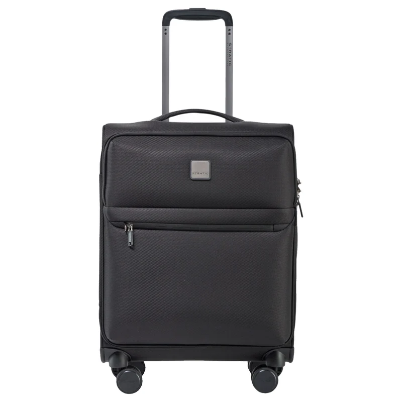 Stratic Lite - Trolley de cabina con 4 ruedas 55 cm (black)