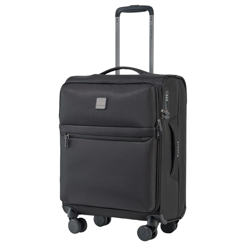 Stratic Lite - Trolley de cabina con 4 ruedas 55 cm (black)