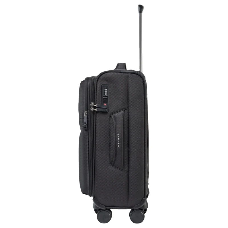 Stratic Lite - Trolley de cabina con 4 ruedas 55 cm (black)