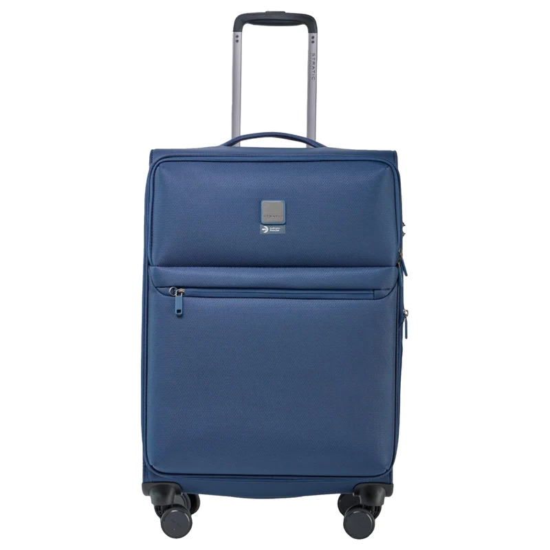 Stratic Lite - Trolley de 4 ruedas 65 cm expandible (dark blue)