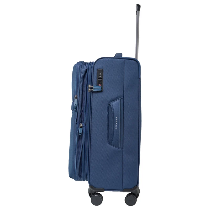 Stratic Lite - Trolley de 4 ruedas 65 cm expandible (dark blue)