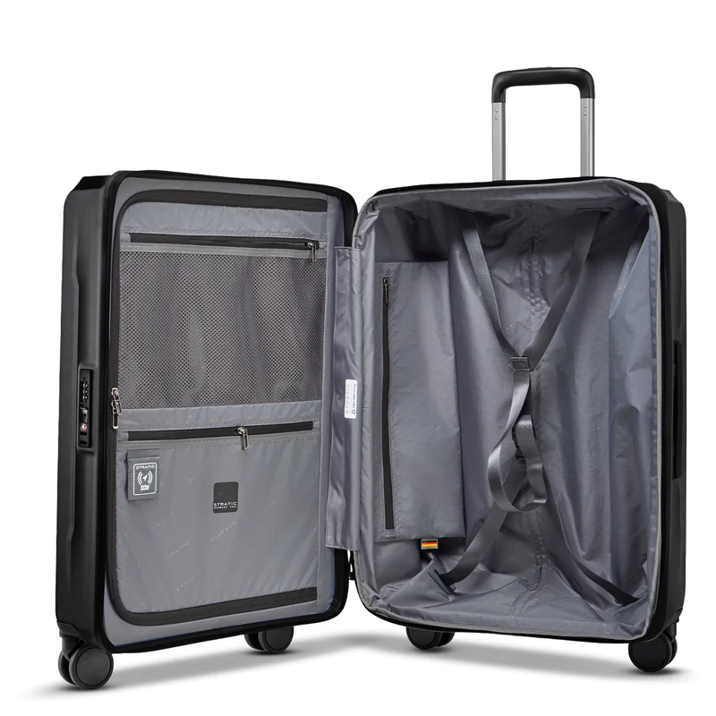 Stratic Phoenix SL - Trolley de 4 ruedas 66 cm expandible (black)