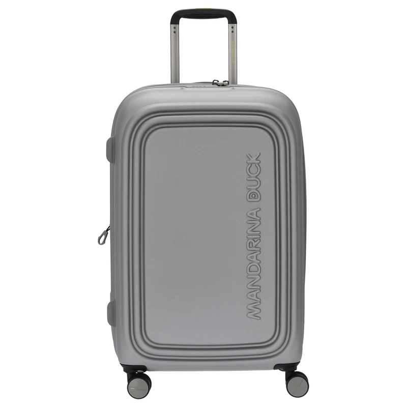 Mandarina Duck Logoduck+ - Trolley de 4 ruedas 70 cm M expandible (silver)