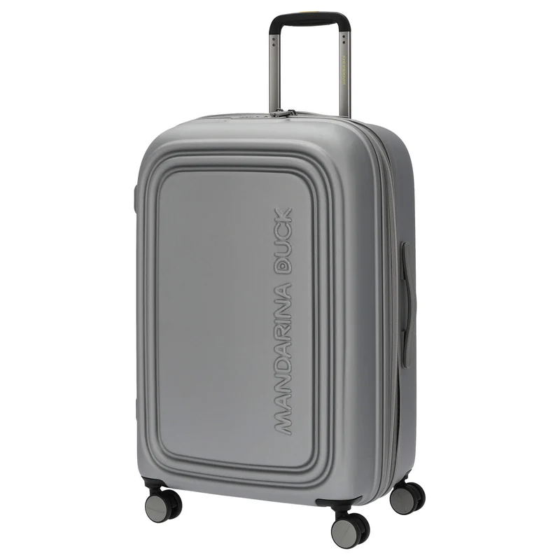 Mandarina Duck Logoduck+ - Trolley de 4 ruedas 70 cm M expandible (silver)