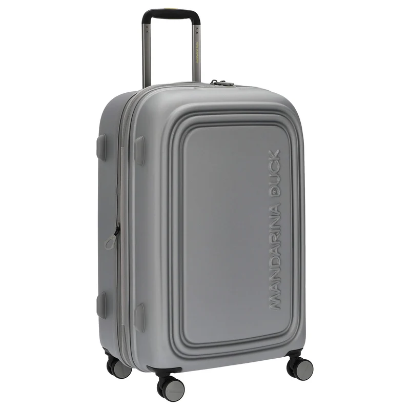 Mandarina Duck Logoduck+ - Trolley de 4 ruedas 70 cm M expandible (silver)