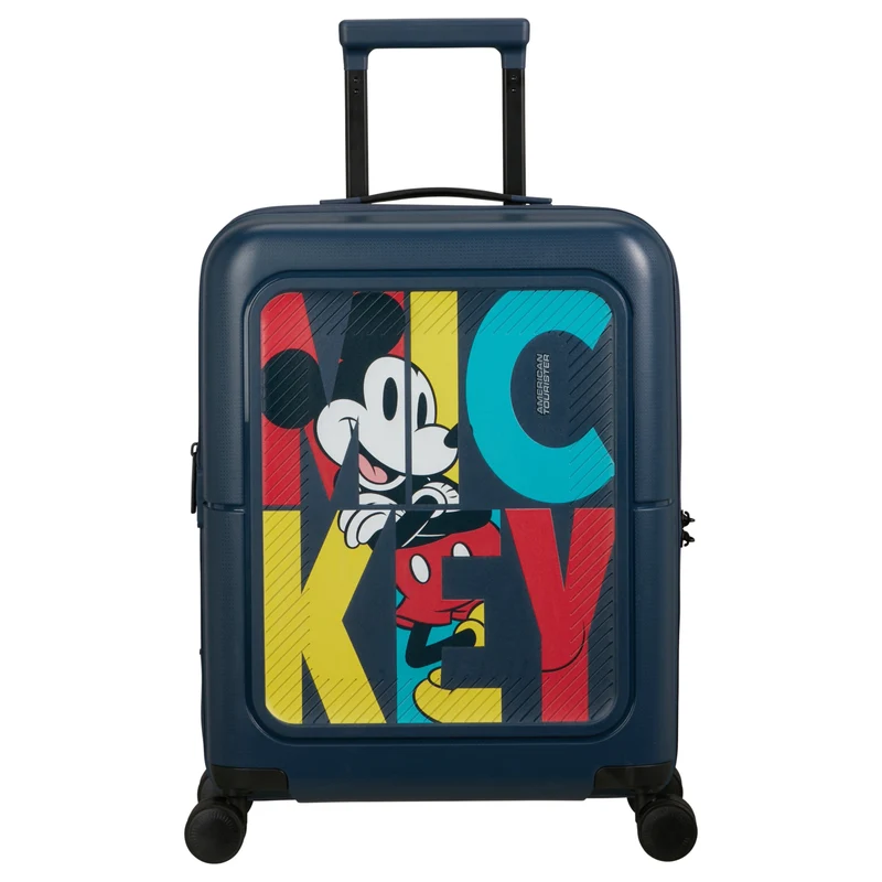 American Tourister Dashpop Disney - Trolley de cabina con 4 ruedas 55 cm expandible (bunt/print)