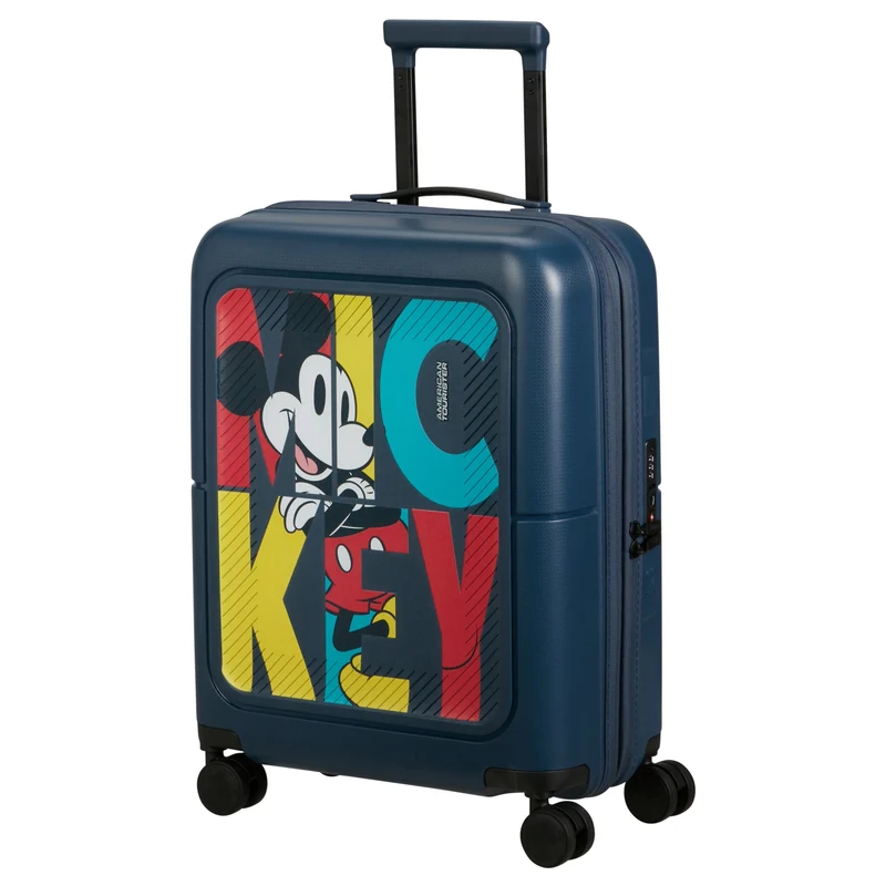 American Tourister Dashpop Disney - Trolley de cabina con 4 ruedas 55 cm expandible (bunt/print)