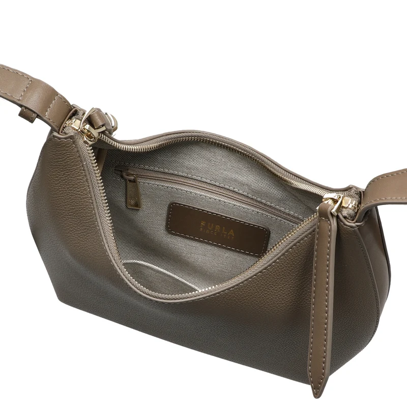 Furla Goccia S - Bolso de hombro S (muddy gray)