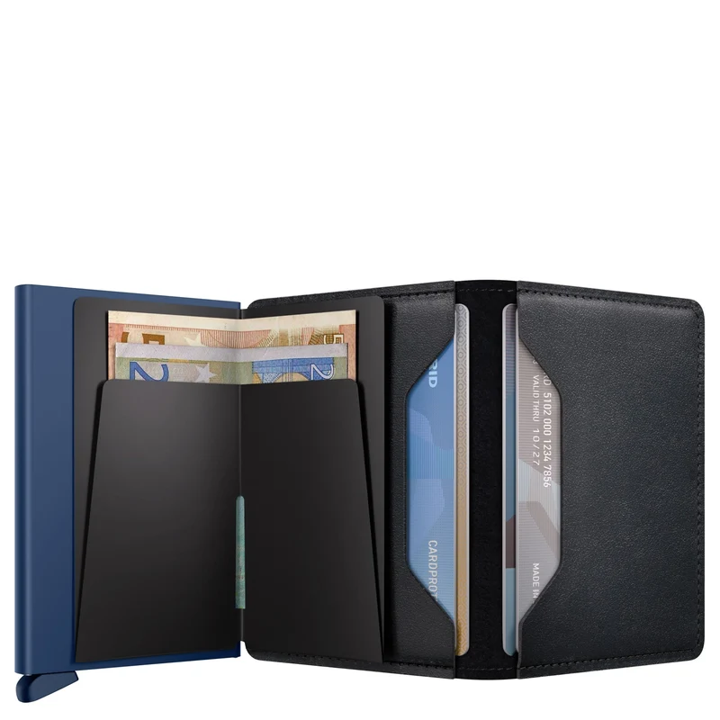 Secrid Original Slimwallet - Cartera RFID 6.8 cm (black-navy)