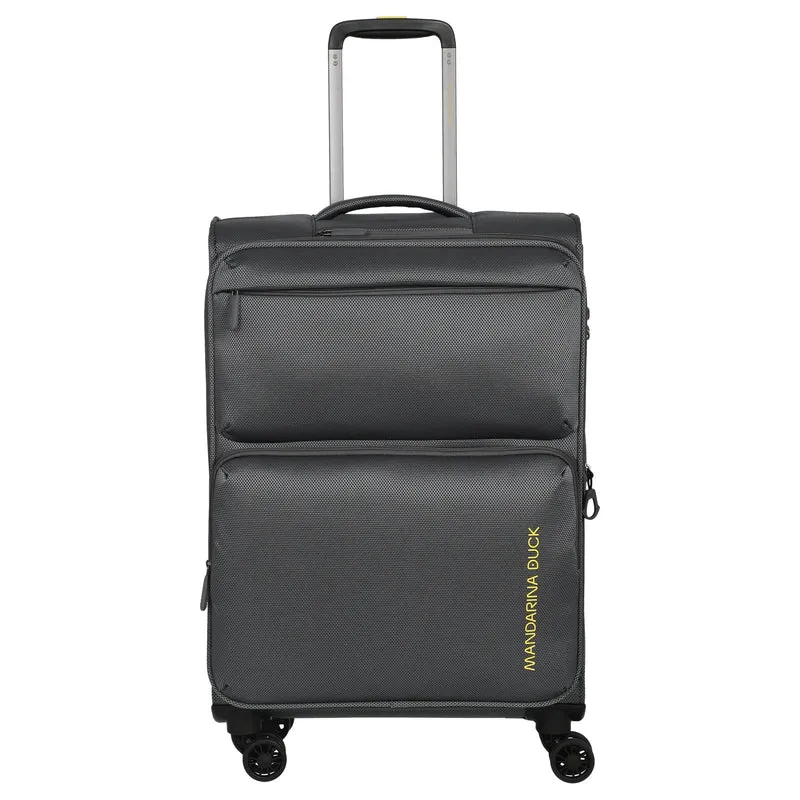 Mandarina Duck Zephyr - Trolley de 4 ruedas 67 cm expandible (graphite)