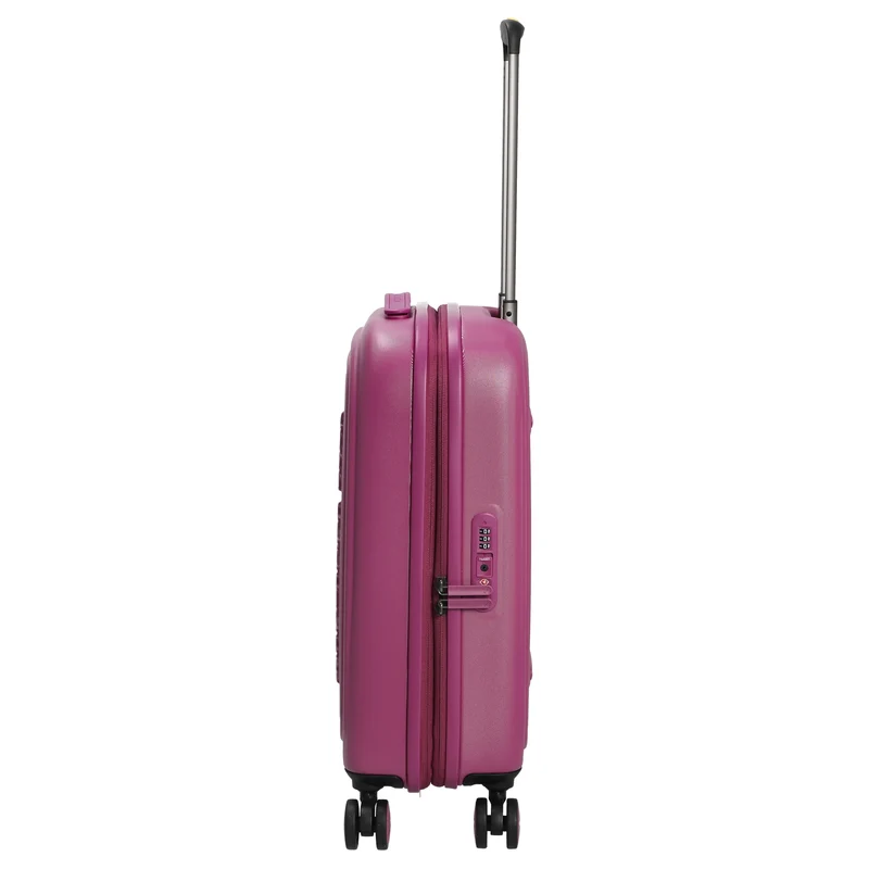 Mandarina Duck Logoduck+ - Trolley de cabina de 4 ruedas 52 cm expandible (digital pink)