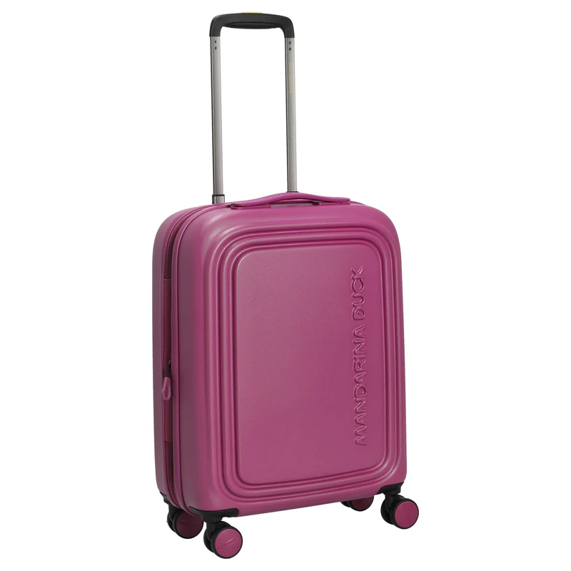 Mandarina Duck Logoduck+ - Trolley de cabina de 4 ruedas 52 cm expandible (digital pink)