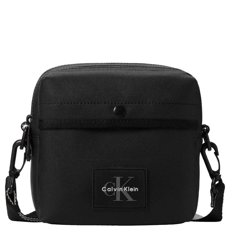 Calvin Klein Texture Mix - Bolso bandolera (black)