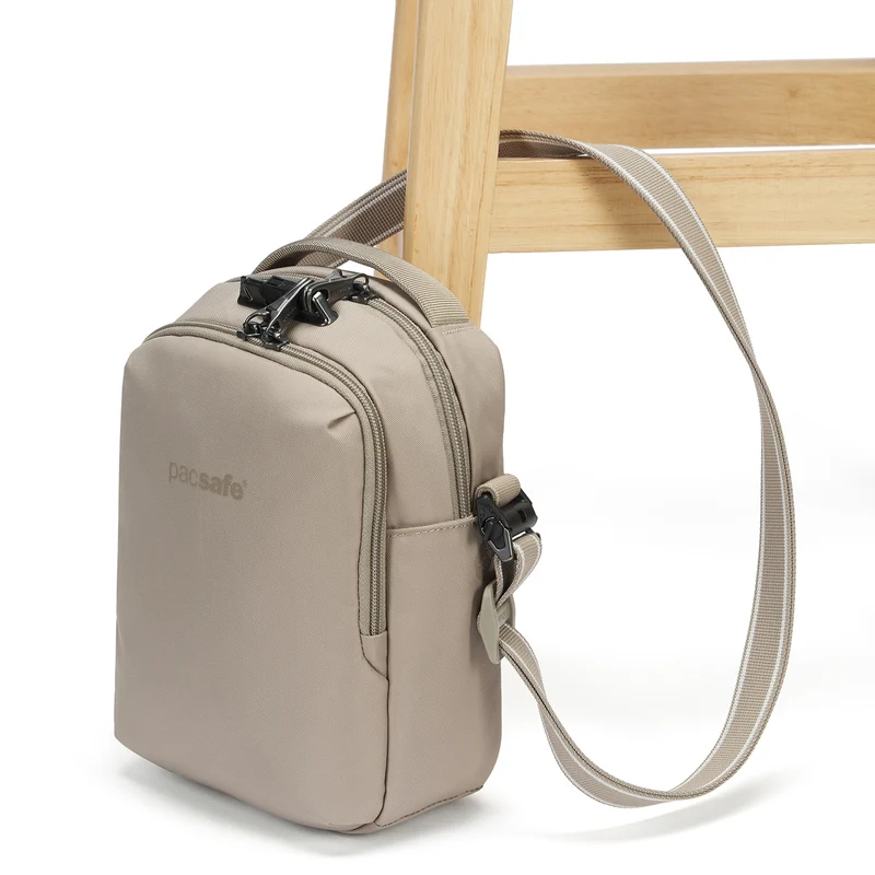 pacsafe V Companion Crossbody - Bandolera 23 cm (beige)