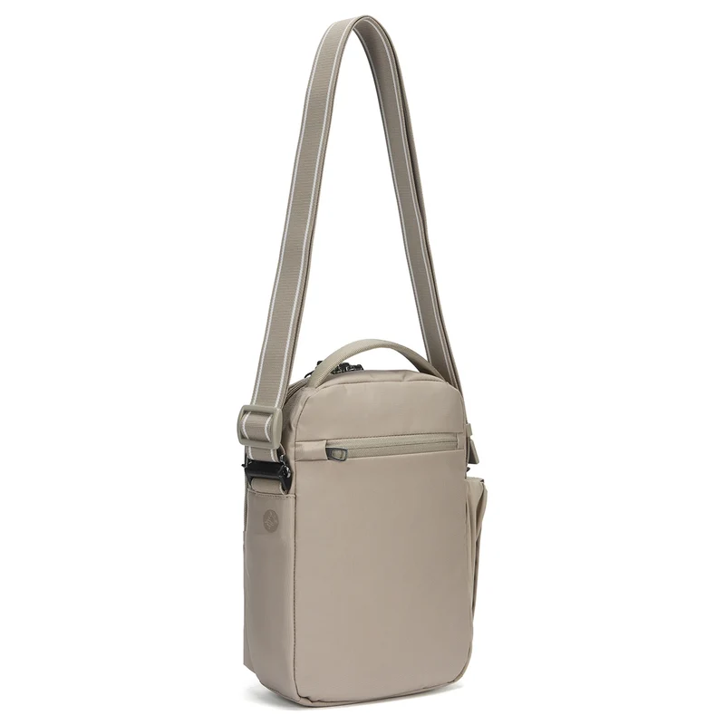 pacsafe V Tour Crossbody - Bandolera 28.5 cm (beige)